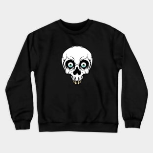 White Skull Crewneck Sweatshirt